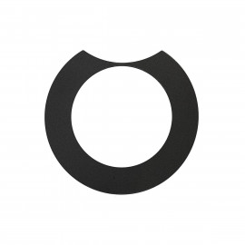 Krycí kroužek černý - pro levý kryt Bosch