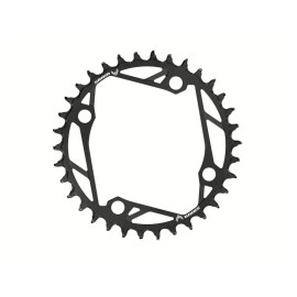 Převodník SRAM T-TYPE 104BCD Steel Black - 38 zubů